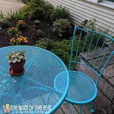 Painting Metal Patio Furniture How To