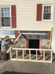 Rebuilding A Basement Bulkhead Entry