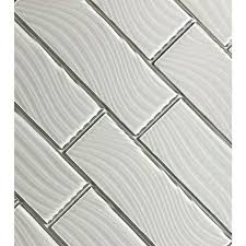 Textured Glass Decorative Tile