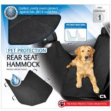 Quilted Pet Hammock Seat Cover