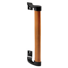 C 1068 Patio Door Handle Wood Black