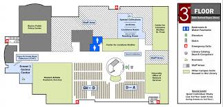 Library Floor Plan University Libraries