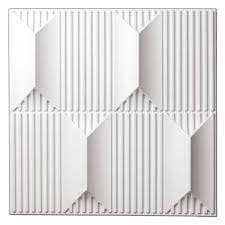 Art3dwallpanels White 19 7 In X 19 7 In Pvc 3d Wall Panel Interior Wall Decor 3d Textured Wall Panels Pack 12 Tile 32 Sq Ft Case A10hd055