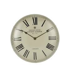 Debenhams Cream Roman Domed Wall Clock