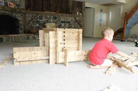 Diy Wooden Building Blocks How Wee Learn