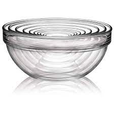 Glass Mixing Bowl Set