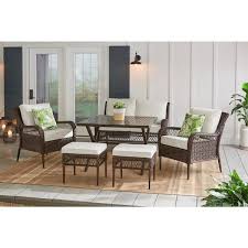Hampton Bay 5 Top Piece Conversation Set