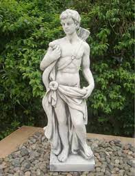 Hunter 83cm Stone Resin Garden Statue