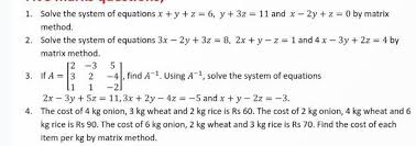 1 Solve The System Of Equations X Y Z