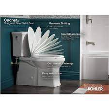 Kohler K 4636 0 Cachet Elongated Toilet