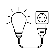 Socket Electric Power Plug Icon Vector