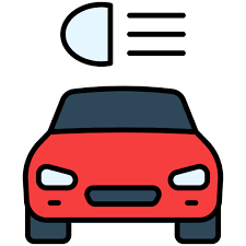 Car Light Generic Outline Color Icon