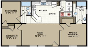 24 Double Wide Modular Home Long