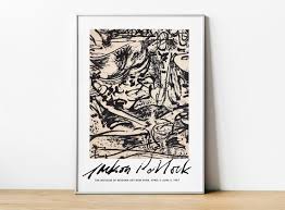 Jackson Pollock Poster Abstract