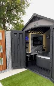 Garden Shed Into Luxury Spa