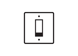 Light Switch Icon Design Vector