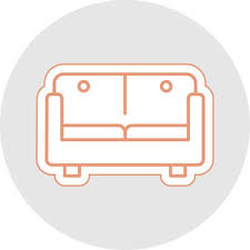 Sofa Bed Vector Art Icons And