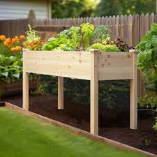 Wooden Raised Garden Bed