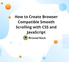 smooth scrolling with css javascript
