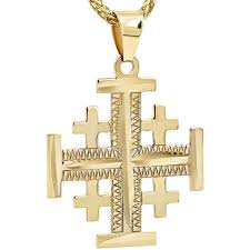 Gold Jerum Cross Traditional