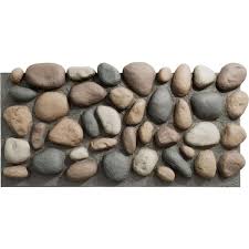 River Rock Faux Stone Siding The