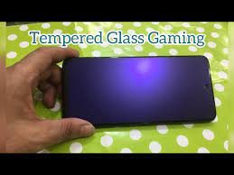 Tempered Glass Matte Ceramic Blue