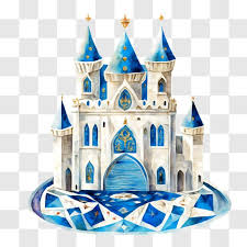 Castle With Turrets And Towers Pngs