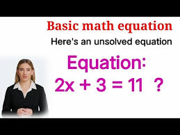 Basic Math Equations How To Find