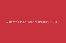 Matthews Paint Alizarine Red Mp11124