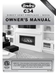Enviro C60 Fireplace User Guide