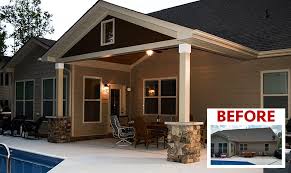 Covered Porch In Mooresville