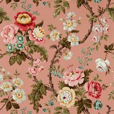 Hykenham French Rose Wallpaper