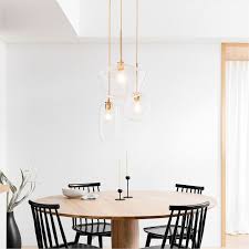 Sculptural 3 Light Multi Chandelier