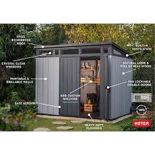 Keter Artisan 7 27 X 7 27 Shed For