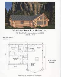 1500 2000 Sq Ft Mountain State Log