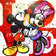 Mickey And Minnie Forever Love By