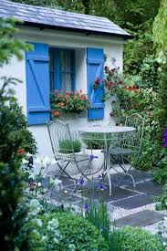 Small French Style Courtyard Gardens