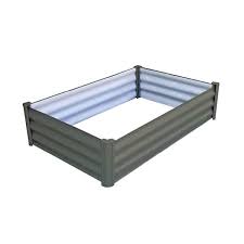 Galvanized Metal Raised Garden Bed