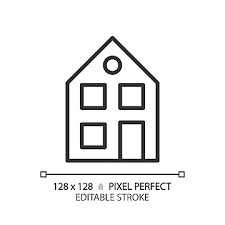 Two Story House Png Vector Psd And