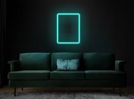 Rectangle Neon Sign Rectangle Led Sign