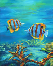 Fish C Reef Art Turquoise Kingdom