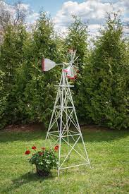 Aluminum Garden Windmill Wind Wheel