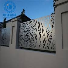 Decorative Metal Garden Fence Panels