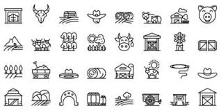 Ranch Icon Vector Art Icons And