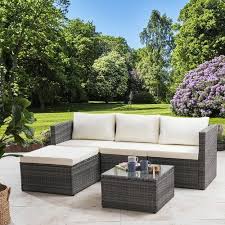 Modern Rattan Garden Furniture Sofa Set