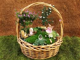 Diy Basket Fairy Garden Cool Creativities