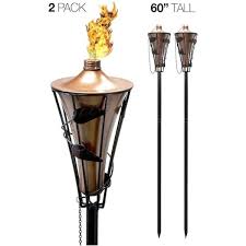 Outdoor Metal Patio Torches Includes