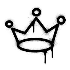 Premium Vector Graffiti Crown Icon
