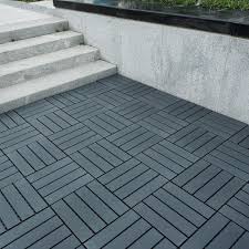 Plastic Interlocking Deck Tiles 44 Pack