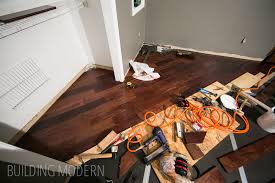 Installing Hardwood Floors In Our